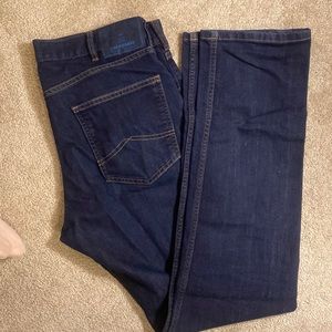 Mens organic cotton straight leg jean